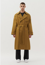 Lade das Bild in den Galerie-Viewer, Studio Trench Coat Golden Green
