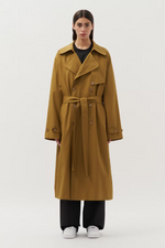 Lade das Bild in den Galerie-Viewer, Studio Trench Coat Golden Green
