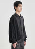 Double Layered Turtleneck Cardigan Charc