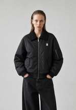 Lade das Bild in den Galerie-Viewer, Vortex Bomber Jacket Black

