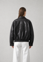 Lade das Bild in den Galerie-Viewer, Mercy Faux Leather Jacket Black
