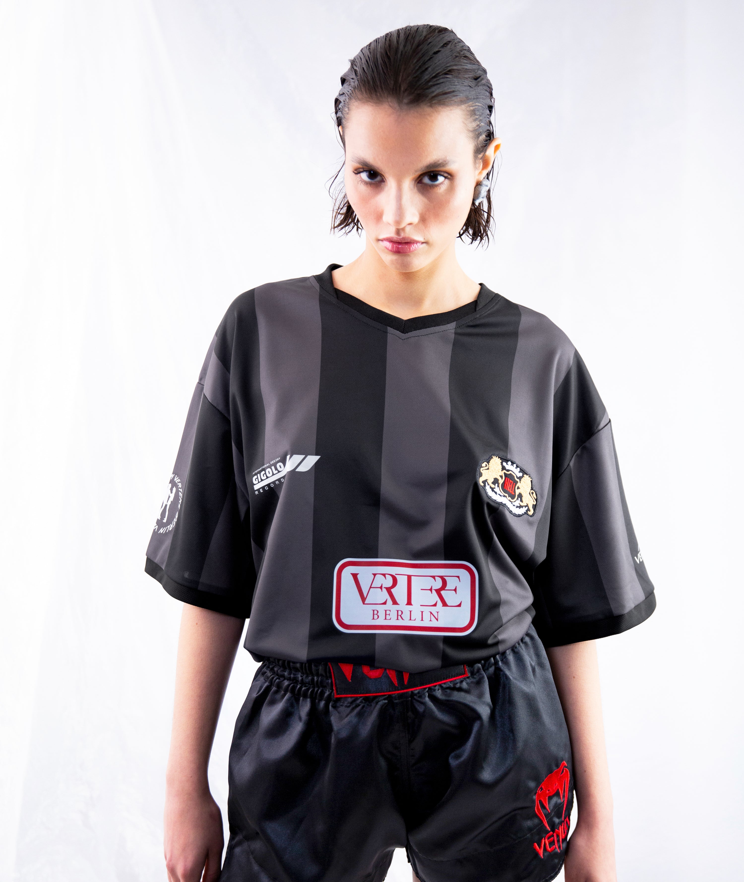 DJ Hell Soccer Jersey Black