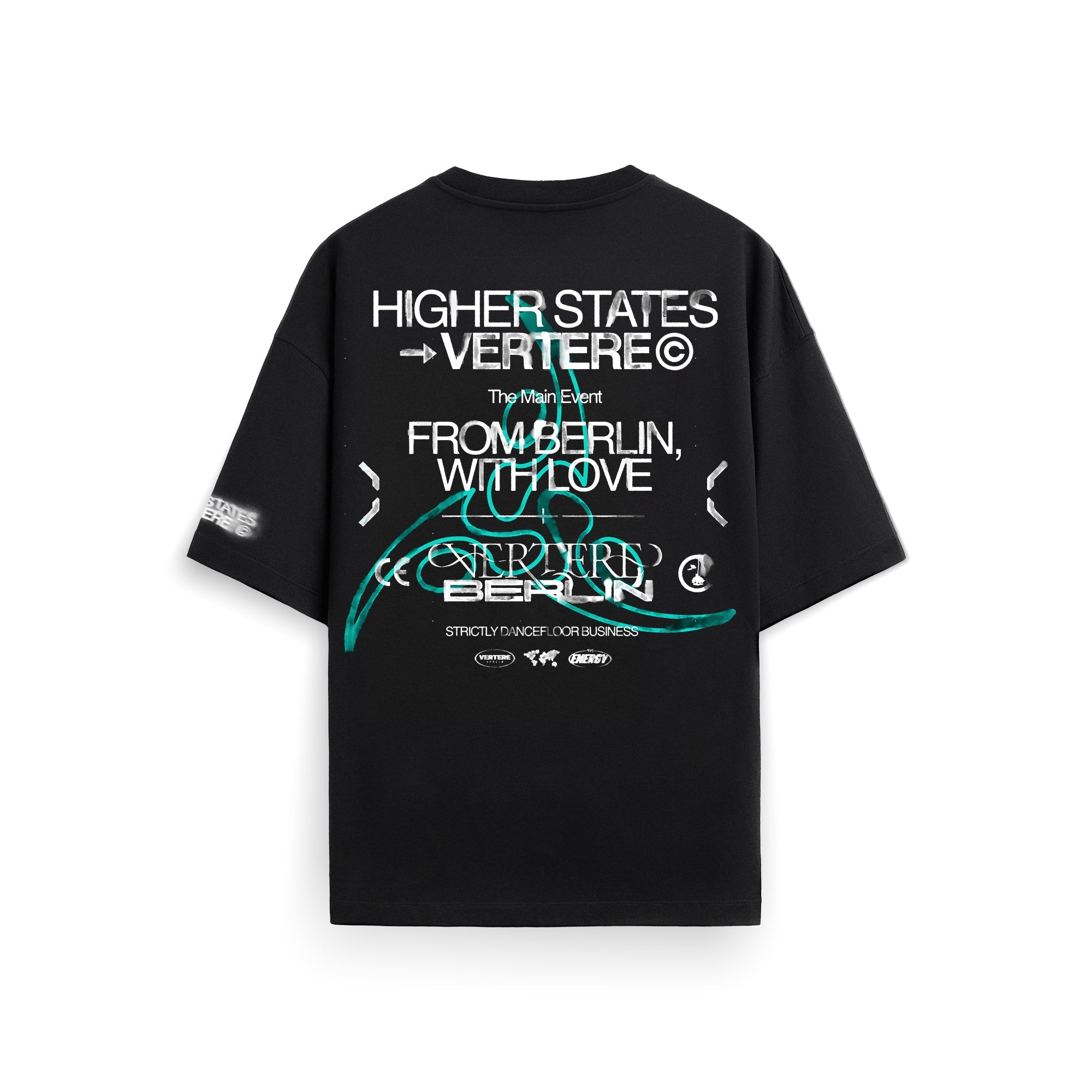 Higher States T-Shirt Black
