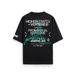Lade das Bild in den Galerie-Viewer, Higher States T-Shirt Black
