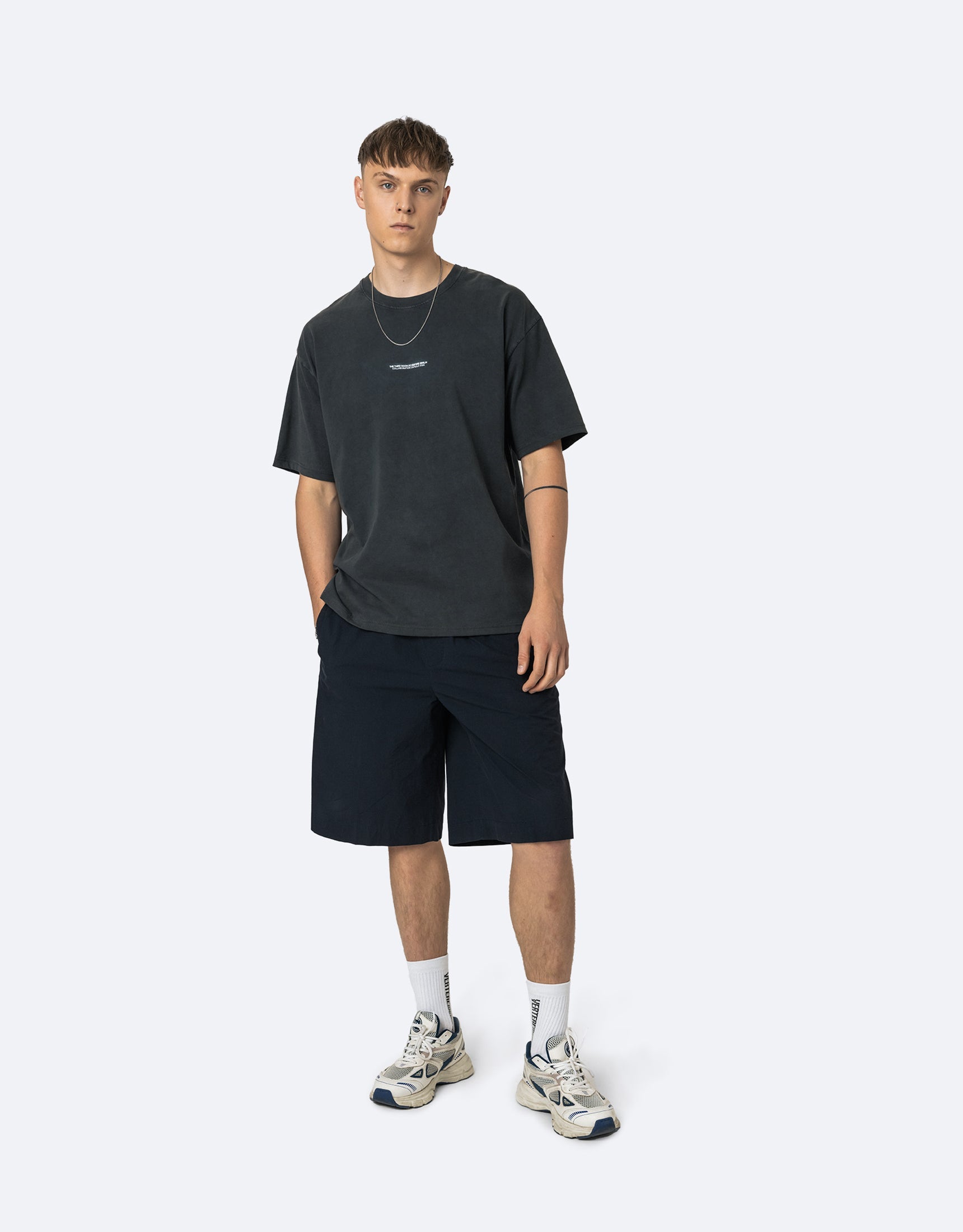 T3R X Vertere Spikes Tee Washed Black