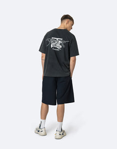 T3R X Vertere Spikes Tee Washed Black