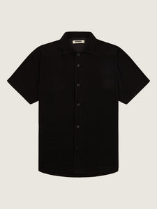 Banks Plisse Shirt Black