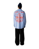 Lade das Bild in den Galerie-Viewer, Brooks Lion Shirt Light Blue
