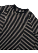 Lade das Bild in den Galerie-Viewer, Sculptured Stripe Longsleeve Black
