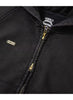Cropped Washed Up Hoodie Black