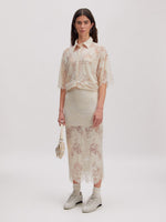 Lade das Bild in den Galerie-Viewer, Sharon Skirt Off-White
