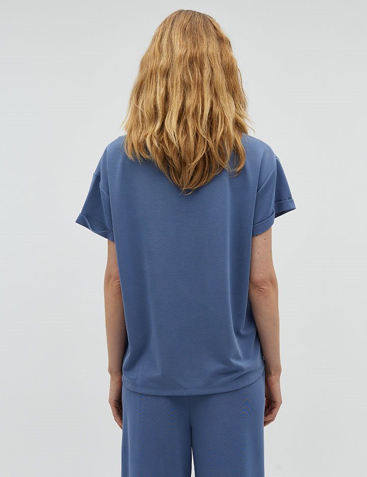 Bosko Amana T-Shirt Blue Horizon