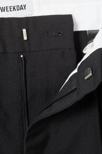 Uno Loose Suit Trousers Black
