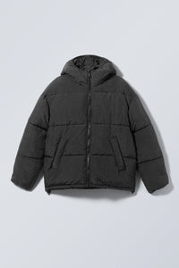 Pat Puffer Jacket Black