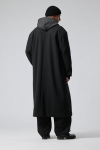 Armond Wool Long Coat Dark Grey