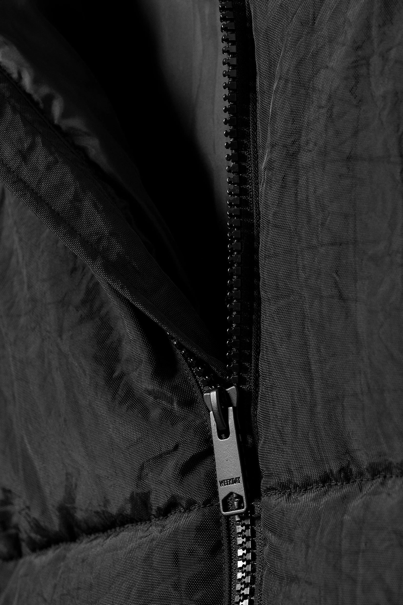Pat Puffer Jacket Black