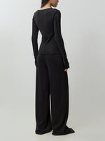 Lade das Bild in den Galerie-Viewer, Halima Longsleeve Black
