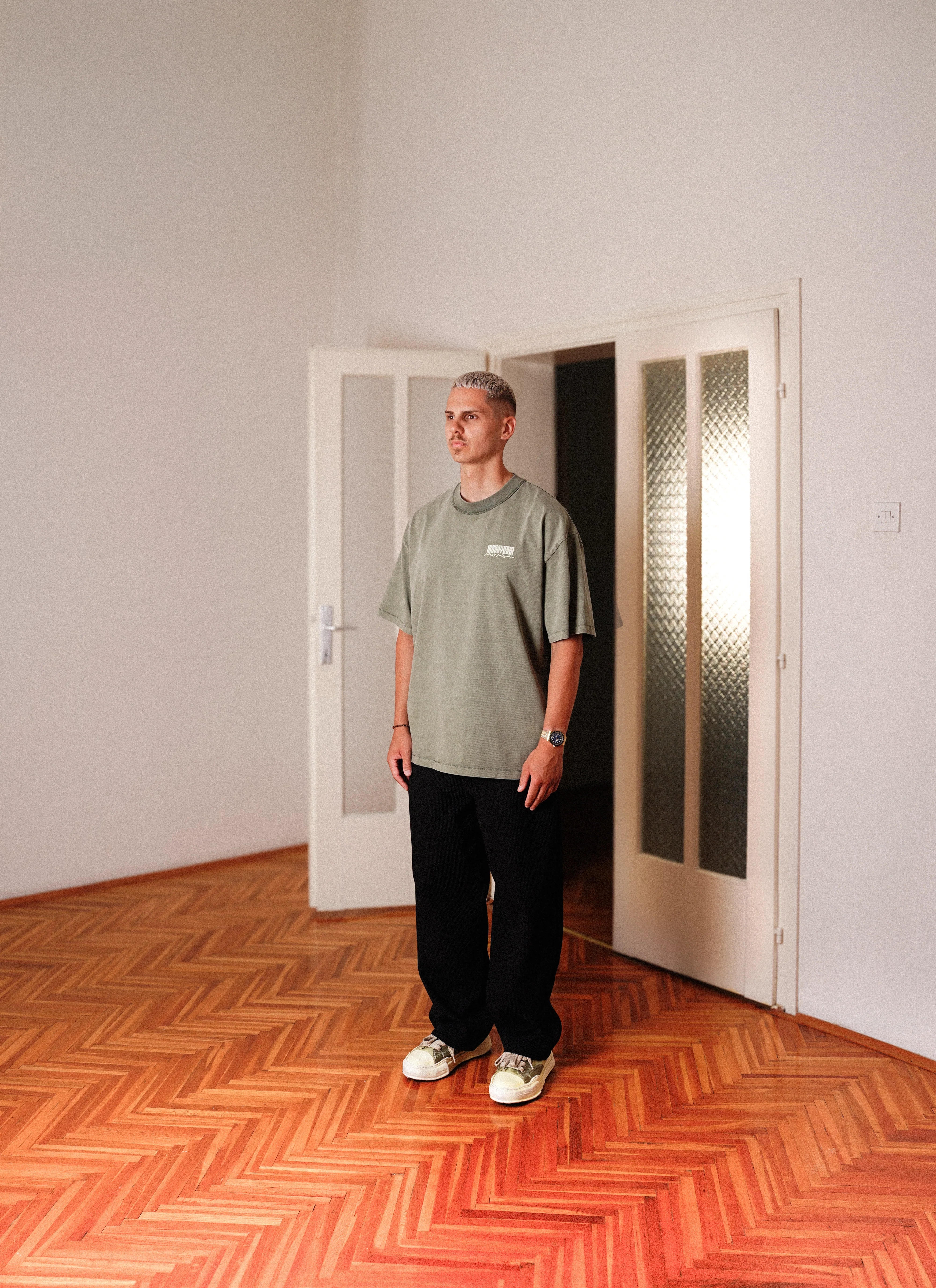 Backprint T-Shirt Olive