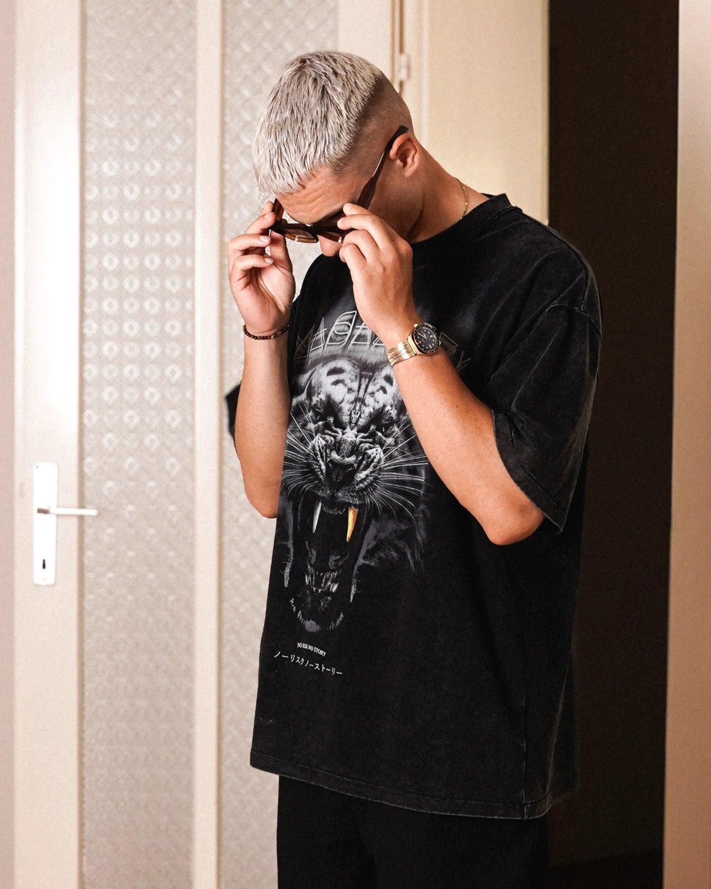 Tiger T-Shirt Black