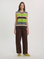 Lade das Bild in den Galerie-Viewer, Wedeke Knit Vest Multi Stripe
