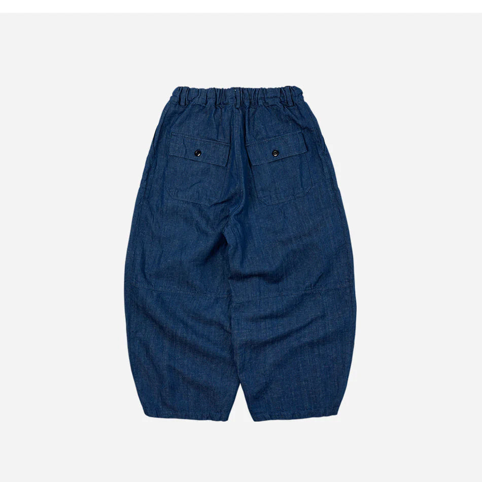 Denim Balloon Pants Blue