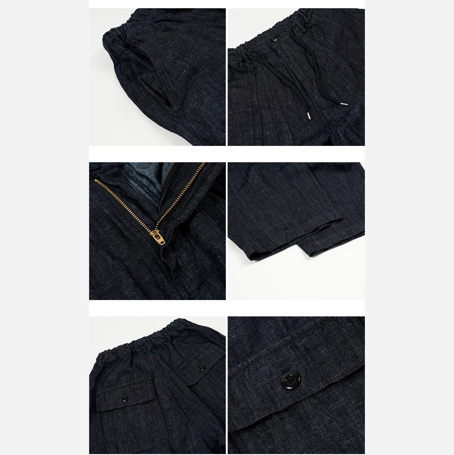 Denim Balloon Pants Indigo