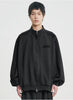 Multi Lace Trim Track Jacket Black