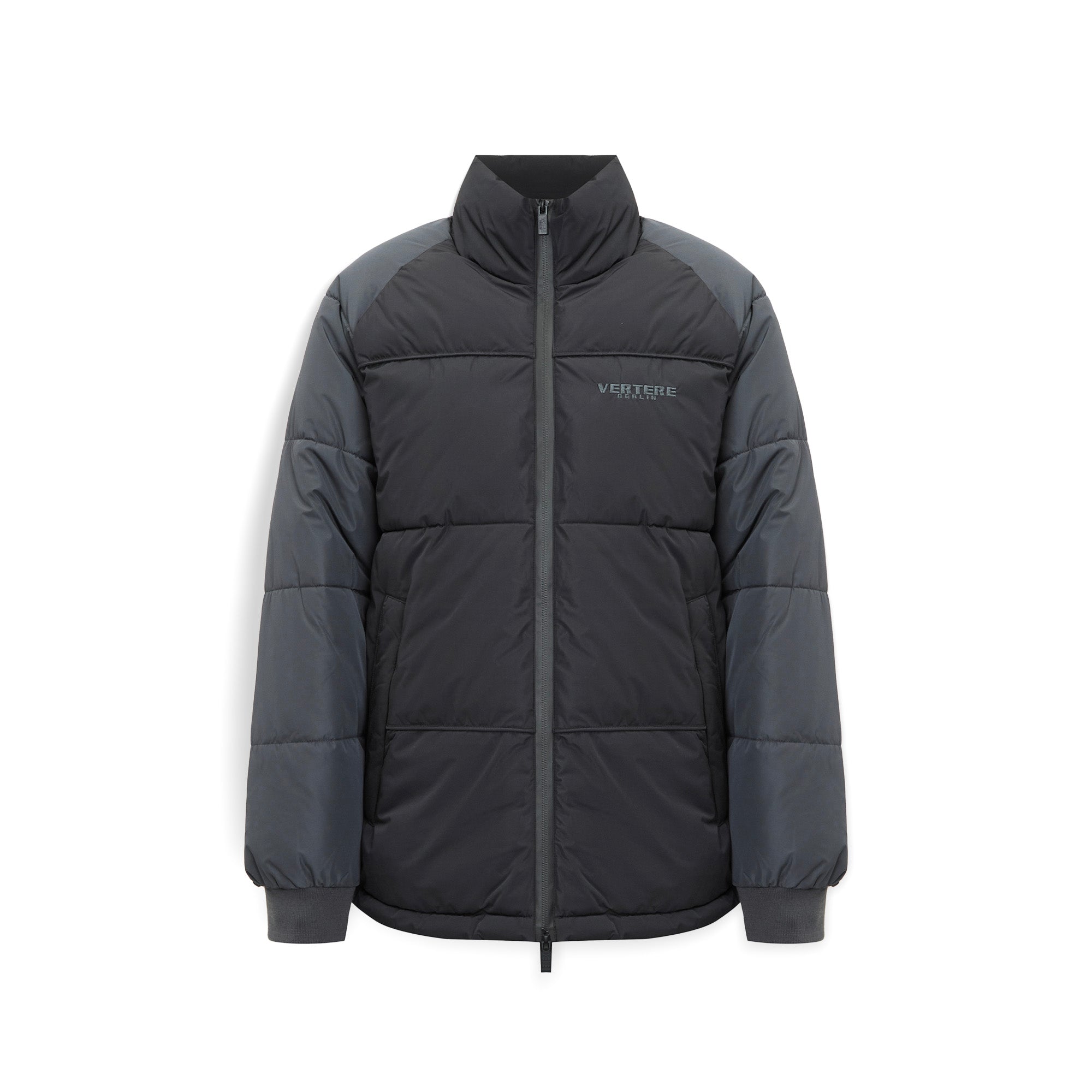 Patches Puffer Jacket Black/Green