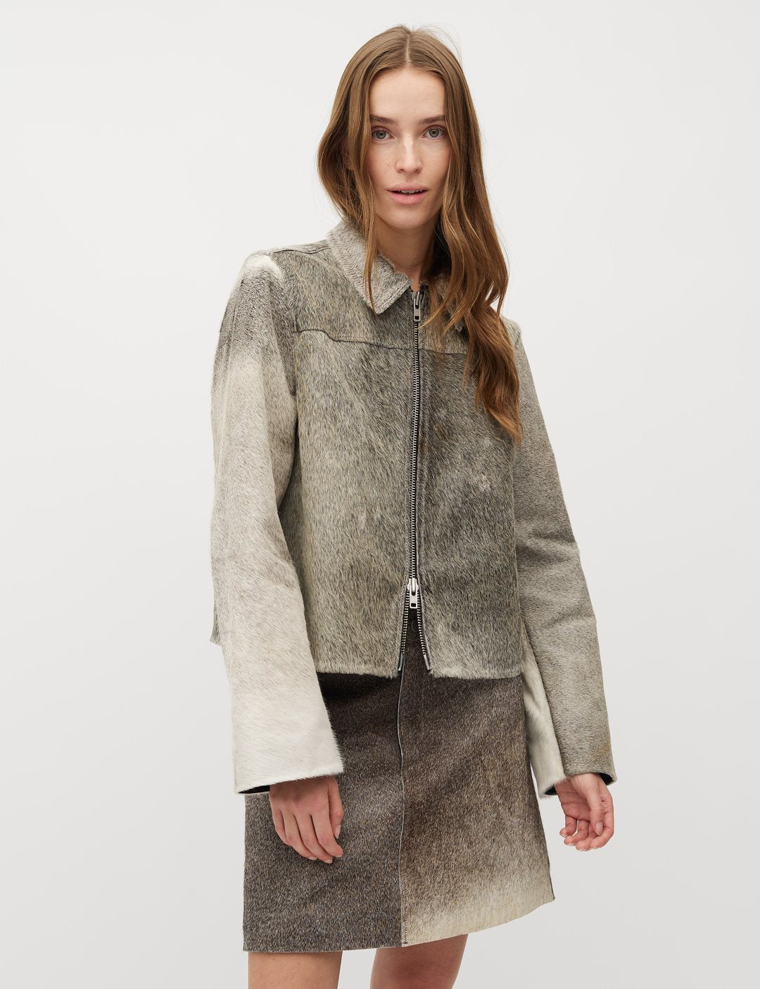 Istata Blazer Grey Cow