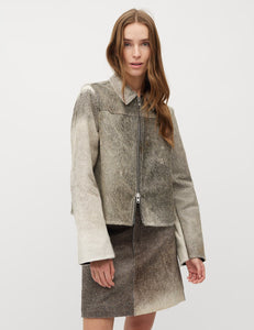 Istata Blazer Grey Cow