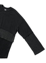 Lade das Bild in den Galerie-Viewer, Triple Layered Longsleeve Black
