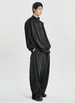 Lade das Bild in den Galerie-Viewer, Multi Lace Trim One Tuck Track Pants
