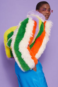 Handmade Mixed Faux Fur Gigi Multi