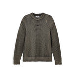 Lade das Bild in den Galerie-Viewer, Distressed Knit Sweater Faded Black
