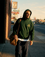 Lade das Bild in den Galerie-Viewer, Time To Relax Hoodie Dark Green
