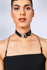 Lade das Bild in den Galerie-Viewer, AIR-1 Choker Größe: one-size Farbe: black
