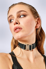 Lade das Bild in den Galerie-Viewer, AIR-1 Choker Größe: one-size Farbe: black
