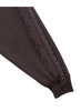 Multi Lace Track Jacket Dark Brown