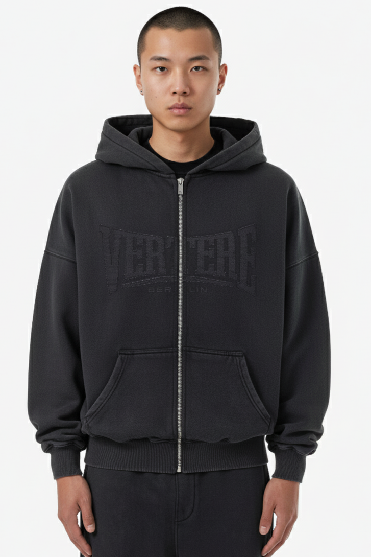 Uppercut Patch Zip Hoodie