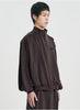 Multi Lace Track Jacket Dark Brown