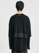 Lade das Bild in den Galerie-Viewer, Triple Layered Longsleeve Black
