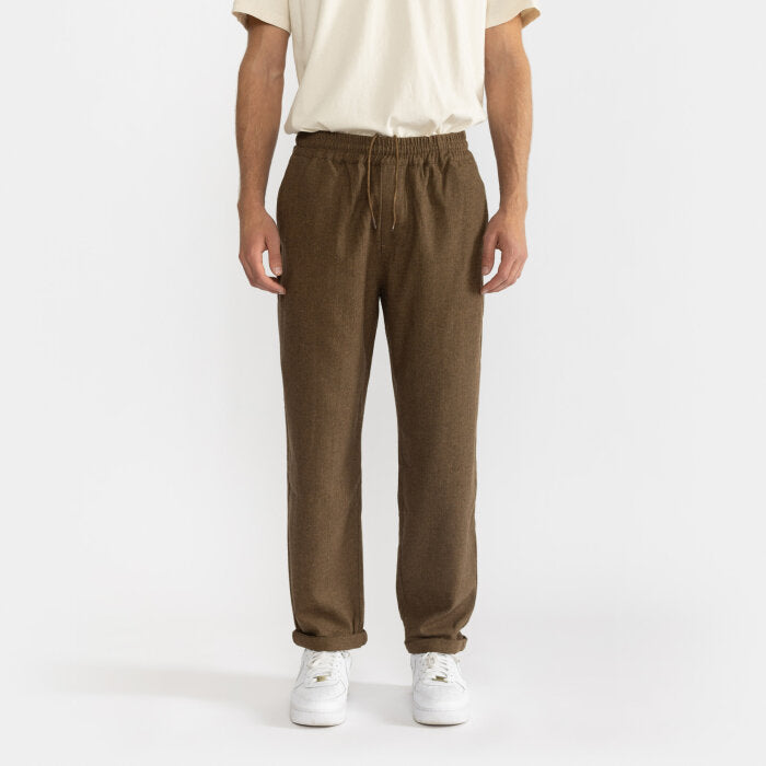 Casual Trousers Herringbone