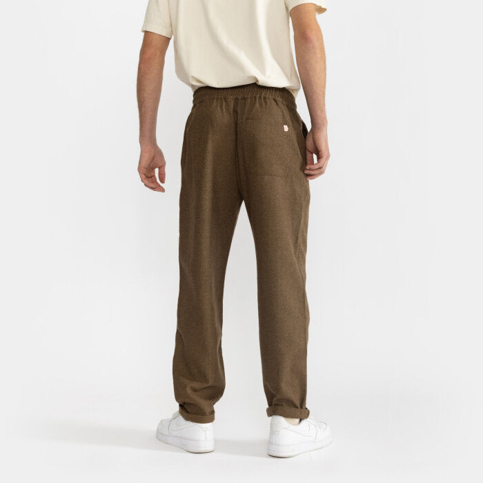 Casual Trousers Herringbone