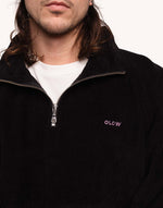 Lade das Bild in den Galerie-Viewer, Half Zip Sweat Bangor Noir
