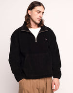 Lade das Bild in den Galerie-Viewer, Half Zip Sweat Bangor Noir
