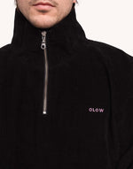 Lade das Bild in den Galerie-Viewer, Half Zip Sweat Bangor Noir
