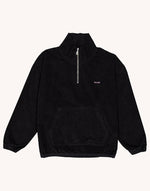 Lade das Bild in den Galerie-Viewer, Half Zip Sweat Bangor Noir
