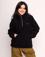 Lade das Bild in den Galerie-Viewer, Half Zip Sweat Bangor Noir
