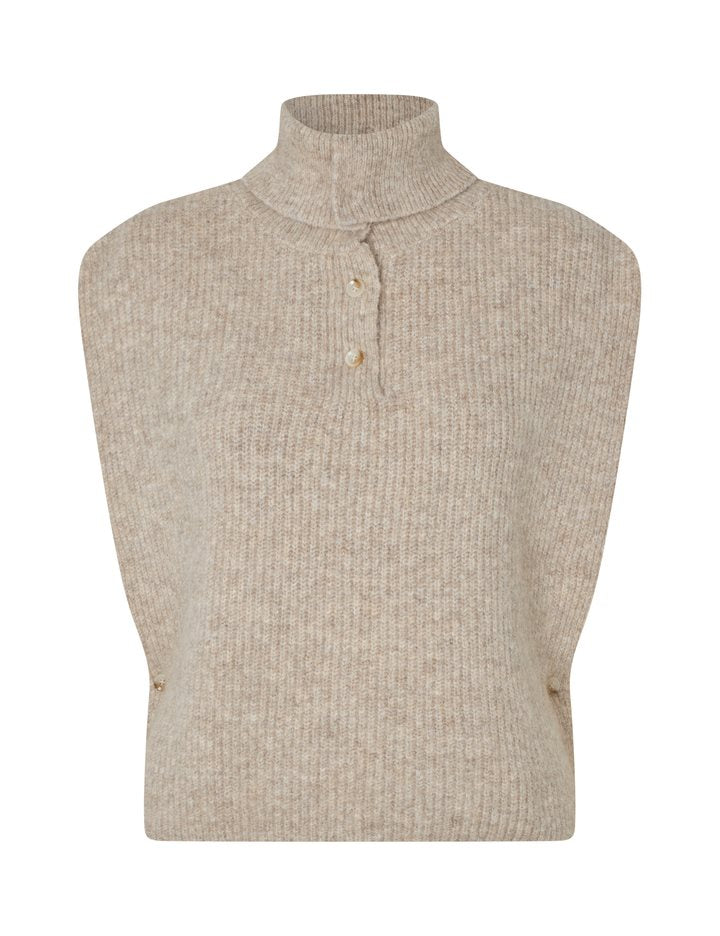Tristiana Scarf Light Taupe Melange
