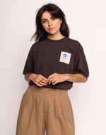 Lade das Bild in den Galerie-Viewer, T-Shirt Avec Toi Noir Carbone
